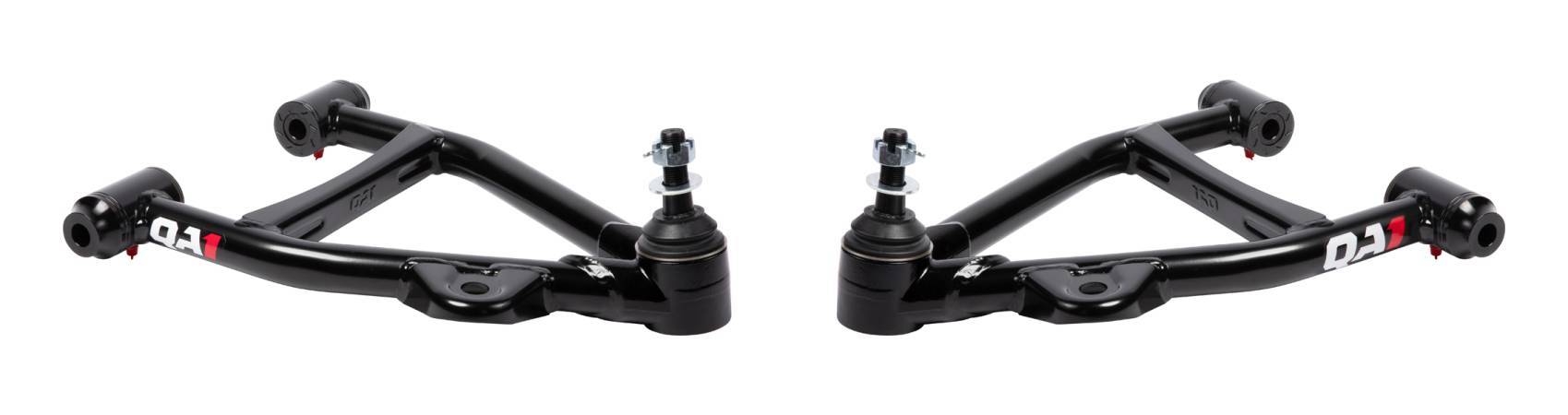 QA1 Eco-Comp Control Arm for Ford Mustang 1979-1993, Lower Tubular Steel with Black Powder Coat Finish