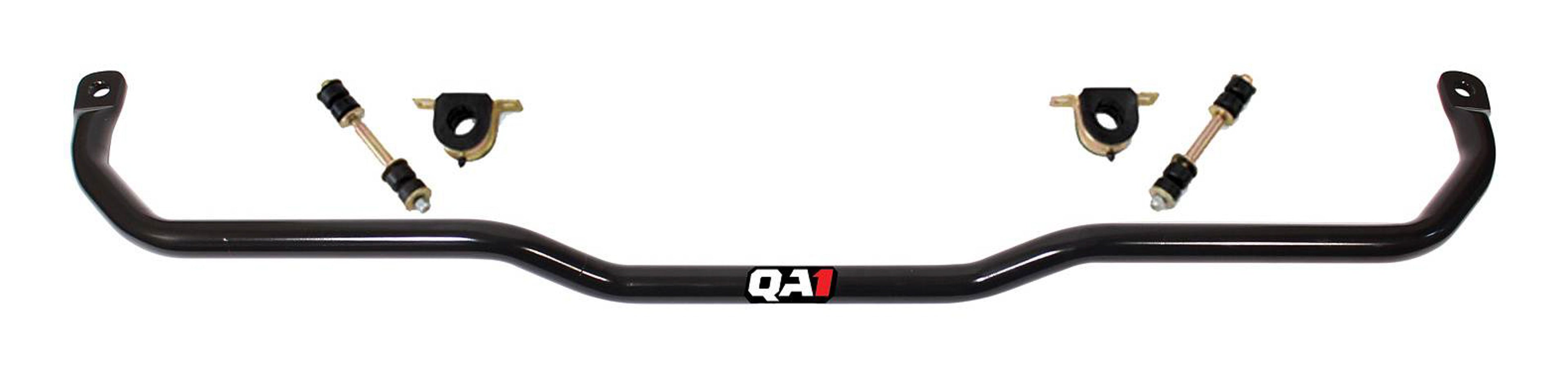 QA1 Front Sway Bar 1-1/4 Inch Diameter for 1967-1969 Chevrolet Camaro and Firebird, Chromoly with Black Powder Coat Finish
