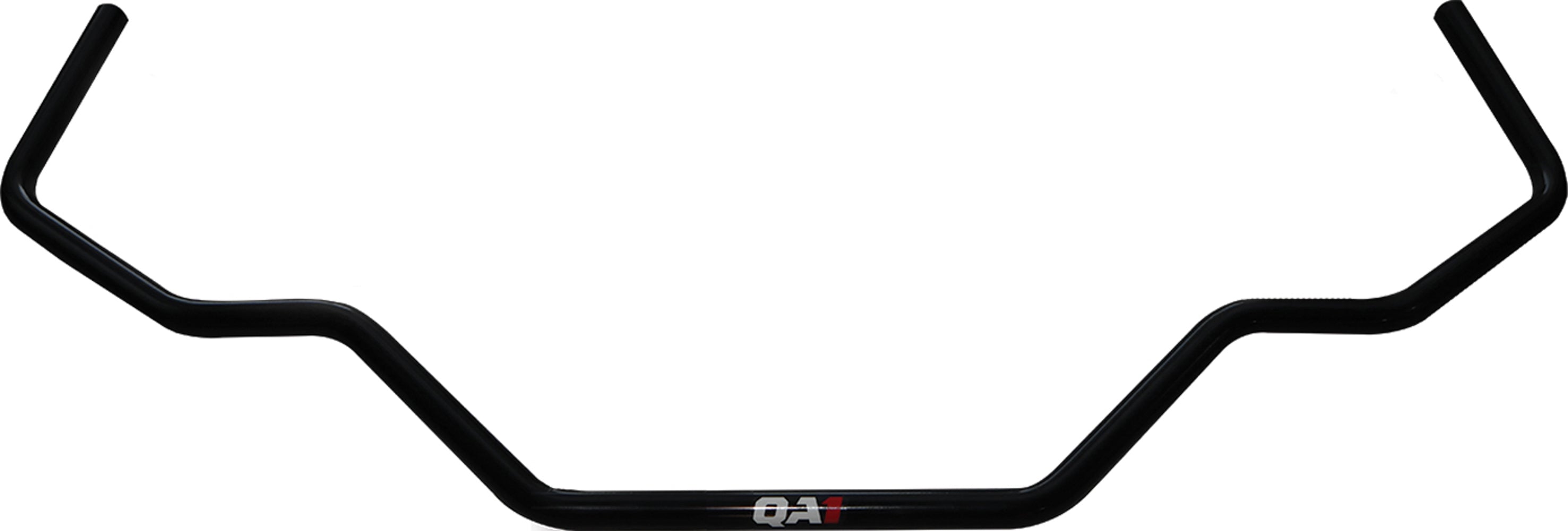 QA1 Rear Sway Bar Kit for GM B-Body 1965-1970, 1 Inch Diameter, Polyurethane Bushings, Chromoly, Black Powder Coat
