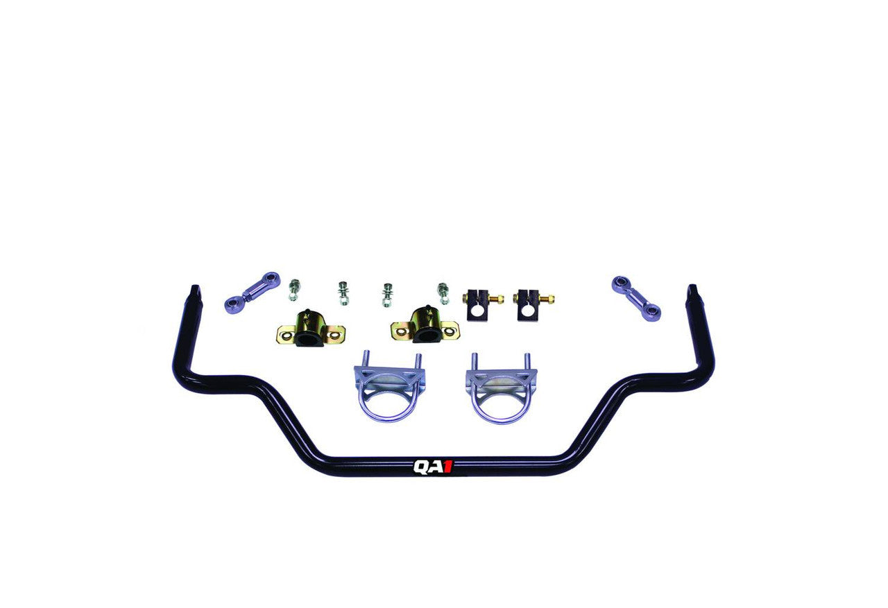 QA1 52830 Rear Sway Bar Kit for Mopar A-Body with 7/8 Inch Diameter, Adjustable, Black Powder Coat Finish
