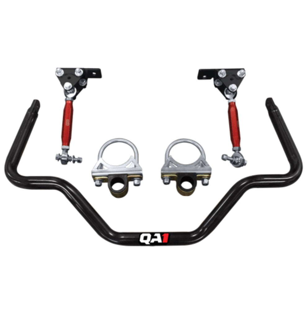 QA1 Rear Sway Bar 52863 for Ford F-100 and F-150 1973-1979, 1-1/4 Inch Diameter, Polyurethane Bushings, Chromoly Construction