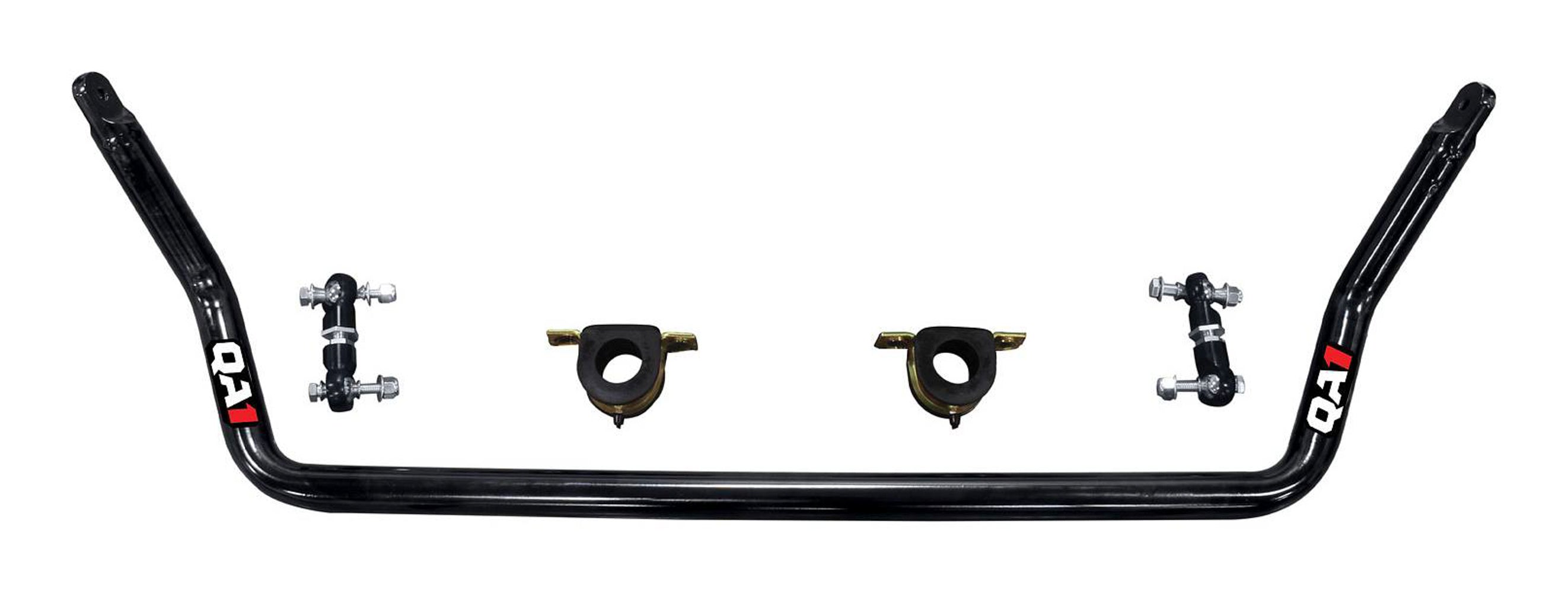 QA1 52865 Front Sway Bar for Ford F100 1965-1979, 1-3/8 Inch Diameter, Black Powder Coat