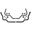 QA1 52873 Sway Bar Set for GM A-Body 1964-1972, Front 1.25 Inch Diameter, Rear 1 Inch Diameter with Polyurethane Bushings and Chromoly Construction