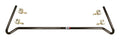 QA1 Rear Sway Bar Kit 1 Inch Diameter for GM A-Body and B-Body Vehicles