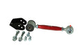 QA1 Trailing Arm Upper Rear GM B-Body 1965-1967 Tubular Adjustable Greaseable with Polyurethane Bushings and Red Anodized Aluminum
