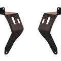 QA1 7740-253 Engine Mount Kit for Ford F100 Modular and Coyote Engines with Steel Construction and Black Powder Coat Finish