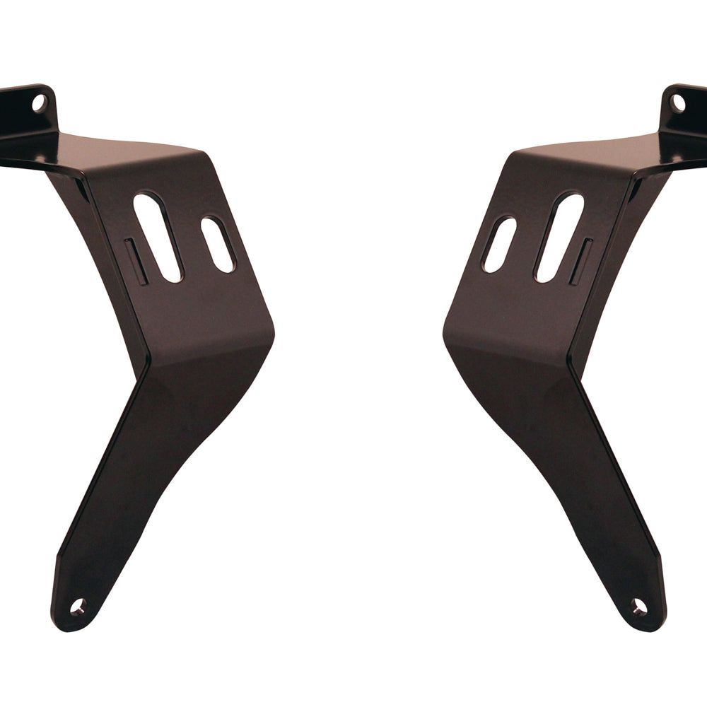 QA1 7740-253 Engine Mount Kit for Ford F100 Modular and Coyote Engines with Steel Construction and Black Powder Coat Finish