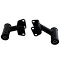 QA1 7740-333 Mopar Big Block Engine Mounts for K Member, Steel, Black Powder Coat
