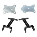 QA1 Engine Mount Kit for GM LS-Series Engines 1963-1987 with Steel Bolt-On Design