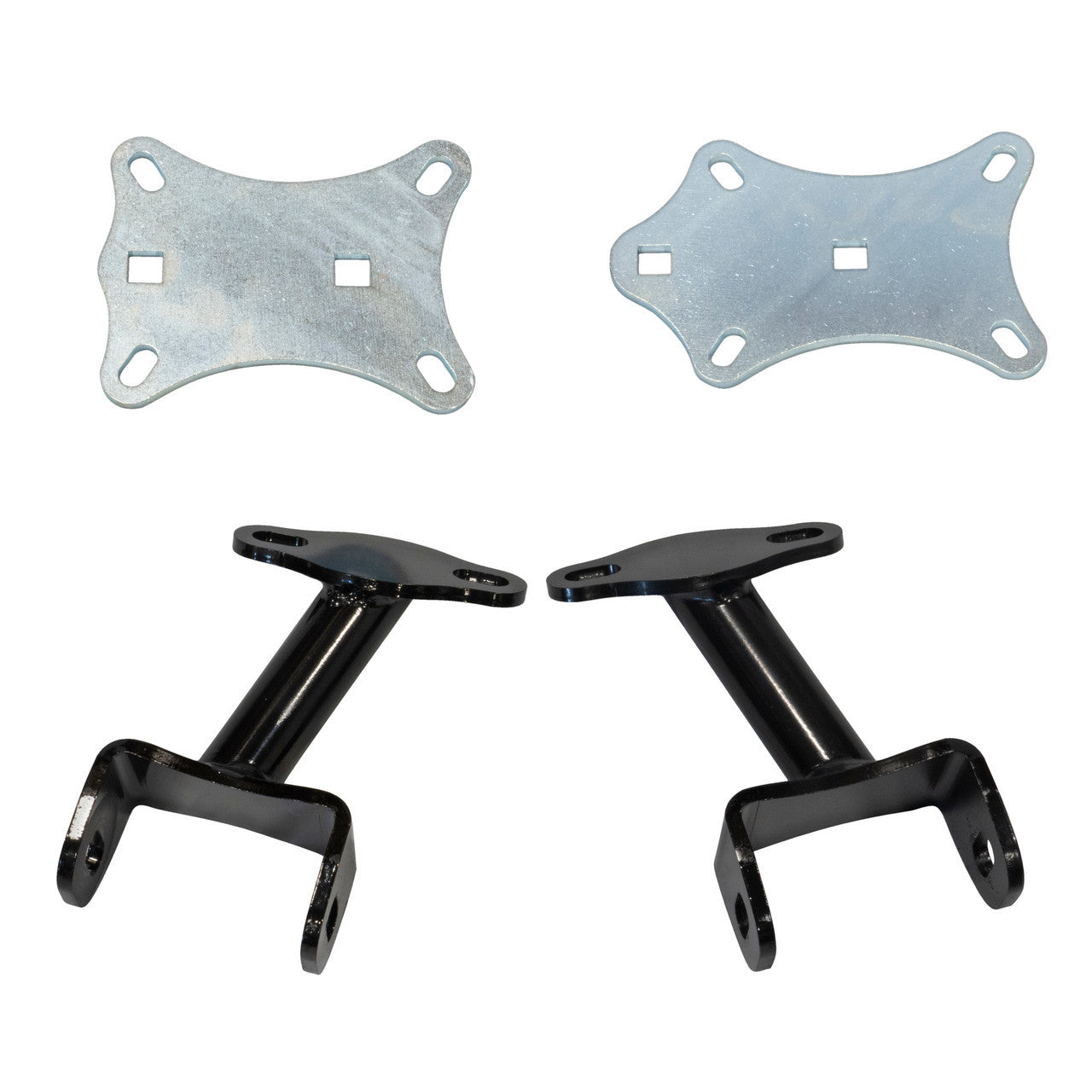 QA1 Engine Mount Kit for GM LS-Series Engines 1963-1987 with Steel Bolt-On Design