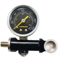 QA1 7791-147 Fill Tool Schrader Valve with Mechanical Gauge, 0-300 psi, Carbon Fiber Face