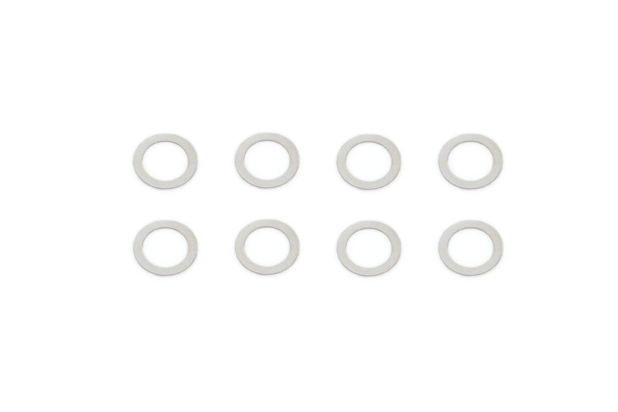 QA1 Valve Disc Kit 0.542 Inch Outer Diameter, 0.008 Inch Thickness, Steel, Natural Finish, Set of 8