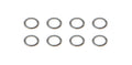 QA1 Valve Disc Kit 8-Pack, 0.542 Inch Outer Diameter, 0.012 Inch Thickness, Steel, Natural Finish
