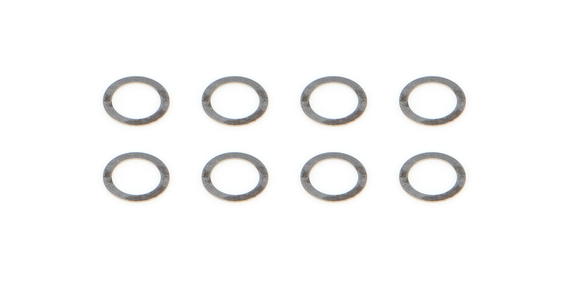 QA1 Valve Disc Kit 8-Pack, 0.542 Inch Outer Diameter, 0.012 Inch Thickness, Steel, Natural Finish