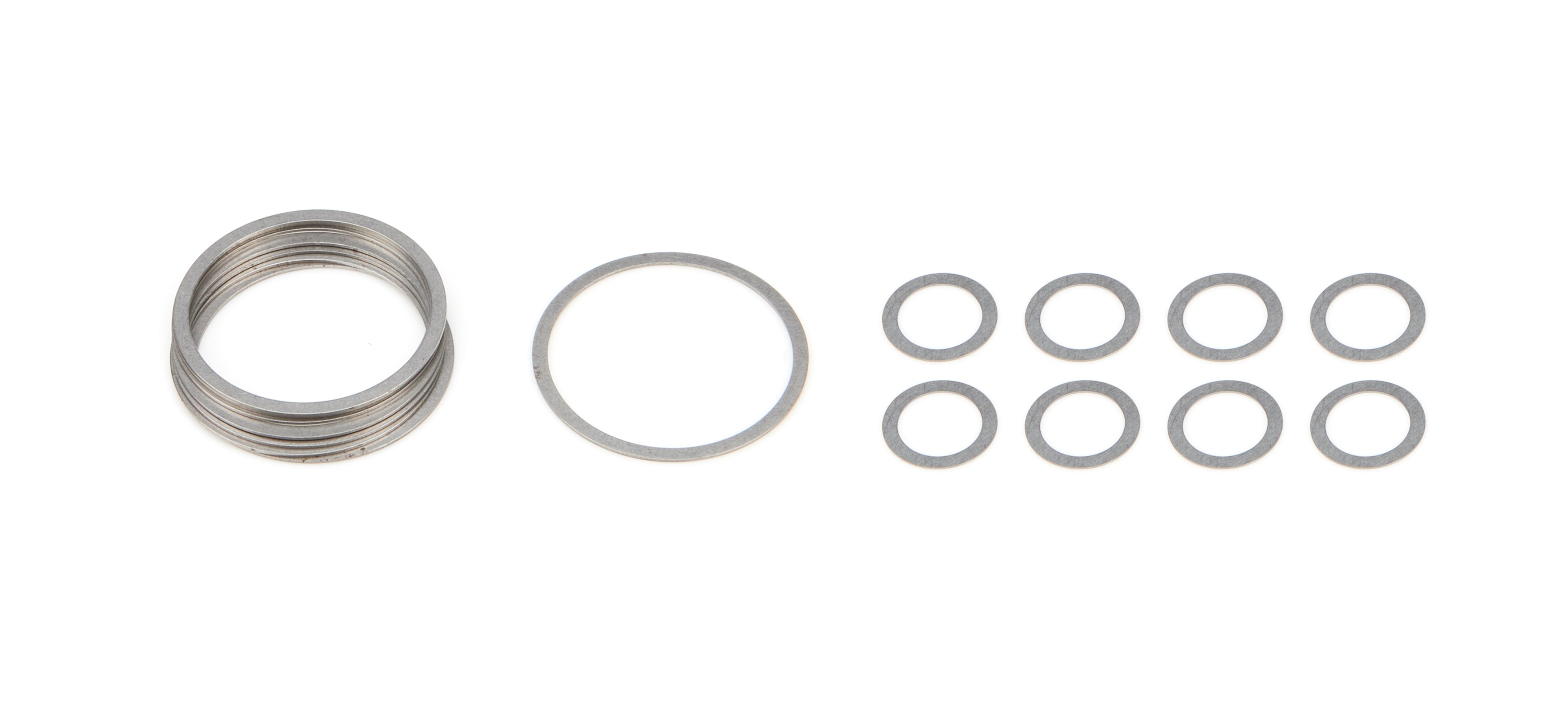 QA1 Ring Shim Kit 1.300 Inch OD x 0.020 Inch Thickness, Steel, Set of 8 Part Number 7855-200