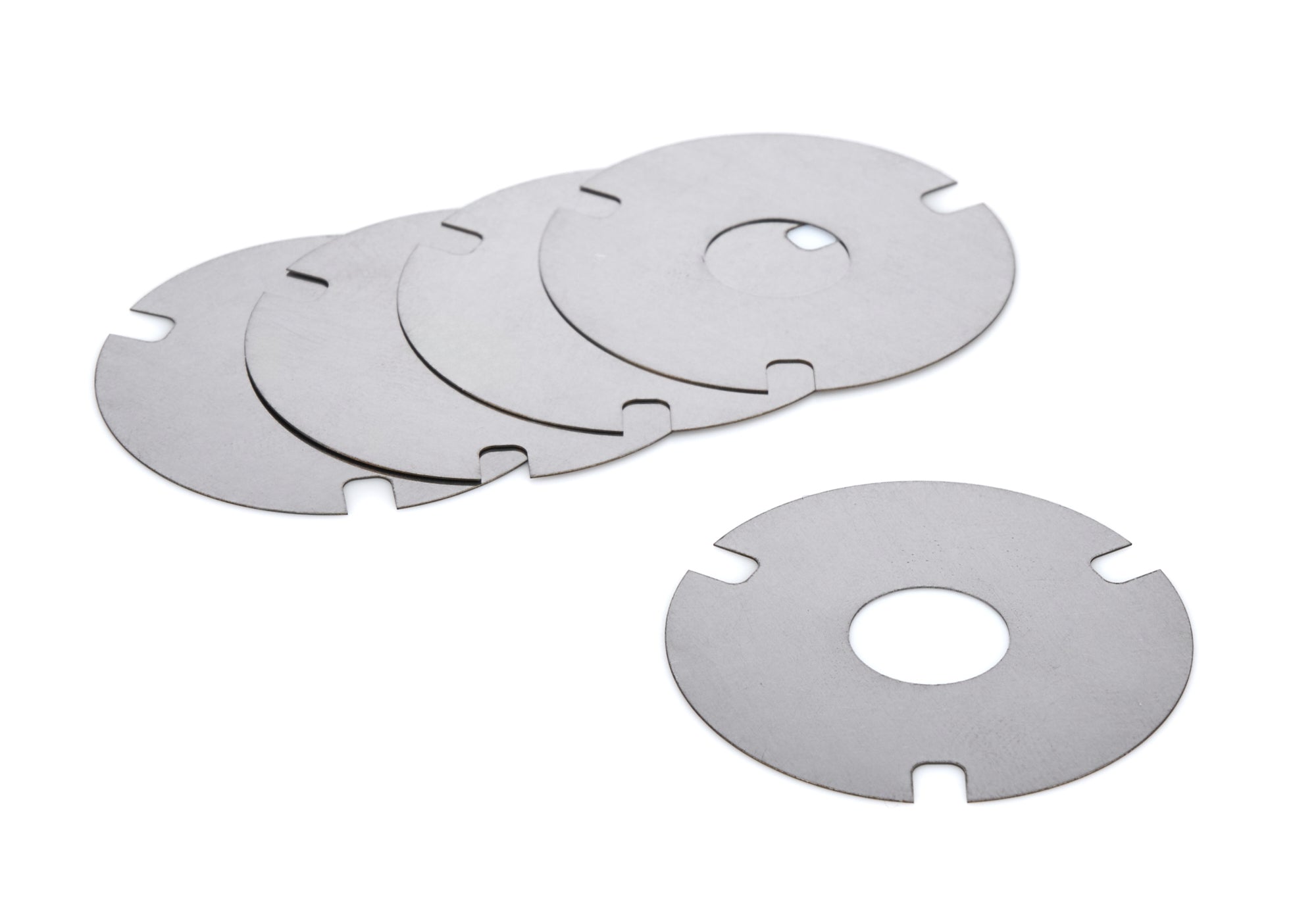 QA1 QA17855-207 Bleed Shims Set of 5 for Shock Valves, Steel, 1.298 Inch Diameter