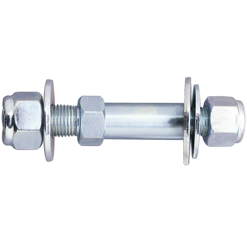 QA1 7888-108 Lower Shock Bolt Kit with Steel Construction and Cadmium Finish