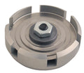 QA1 9055-325 Base Valve Firm for Shock Absorbers, Medium Base, 1.33 Inch ID, Steel, Natural Finish