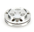 QA1 9057-313 Shock Piston for Monotube Shock Absorbers, 46mm Diameter, Aluminum, Clear Anodized Finish