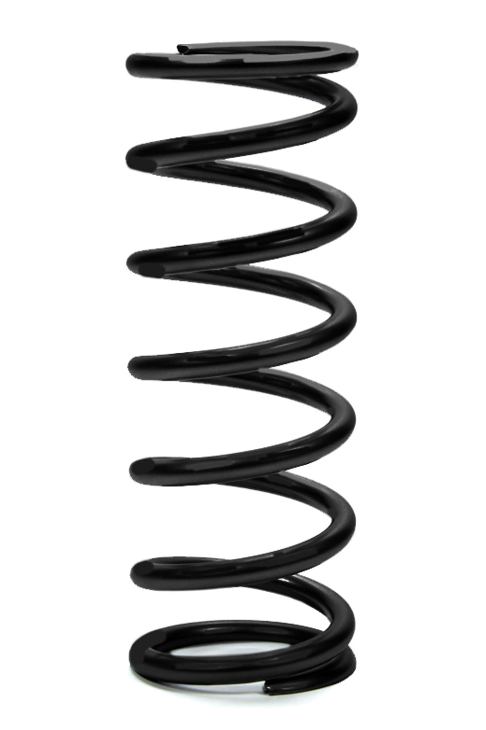 QA1 9HT300B Coil Spring, 2.5 Inch Inner Diameter, 9 Inch Length, 300 lb/in Spring Rate, Steel, Black Powder Coat
