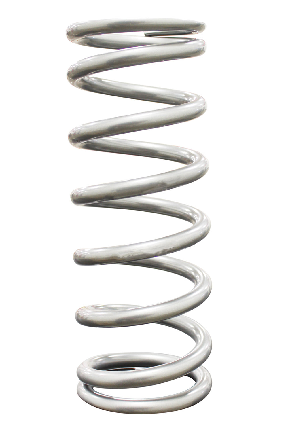QA1 9HT450 Coil Spring - 2.5 Inch ID, 9 Inch Length, 450 lb/in Spring Rate, Steel with Silver Powder Coat