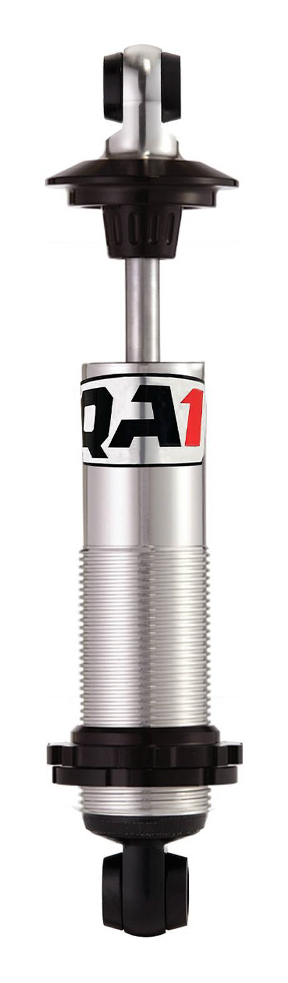 QA1 Aluma-Matic C/O Shock ALN5855P Twintube, 11.63 in Compressed, 16.25 in Extended, 2 in Diameter, Fixed Valving, Threaded Aluminum Body, Natural Finish