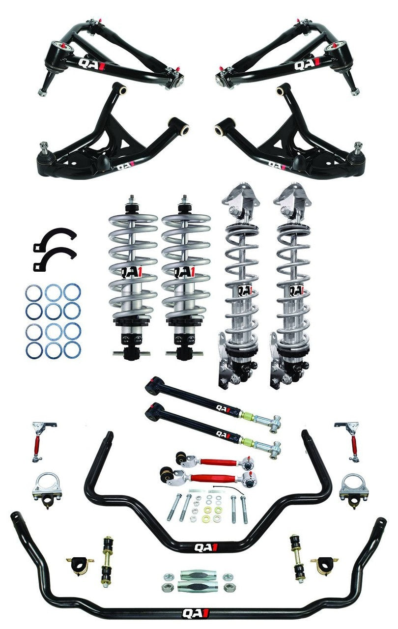 QA1 BW02-GMB5 Big Wheel Level 2 Suspension Handling Kit for GM B-Body 1977-1990