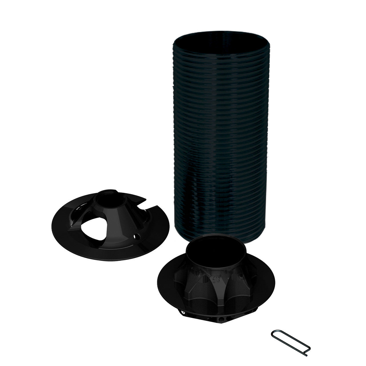 QA1 CK2691 Coil-Over Kit for 26 Series Shocks with 5 Inch Spring Diameter and 9 Inch Stroke, Aluminum Black Anodized