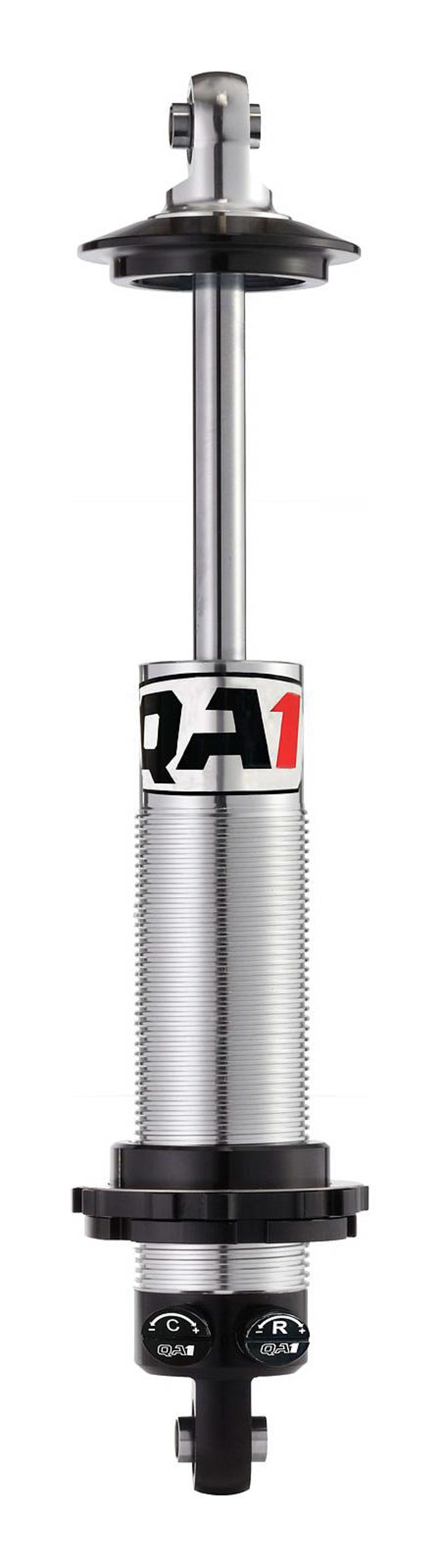 QA1 DD303 Proma-Star C/O Shock with Double Adjustable Twintube Design, 9.50 Inch Compressed, 12.63 Inch Extended, 2 Inch Diameter, Natural Aluminum Finish