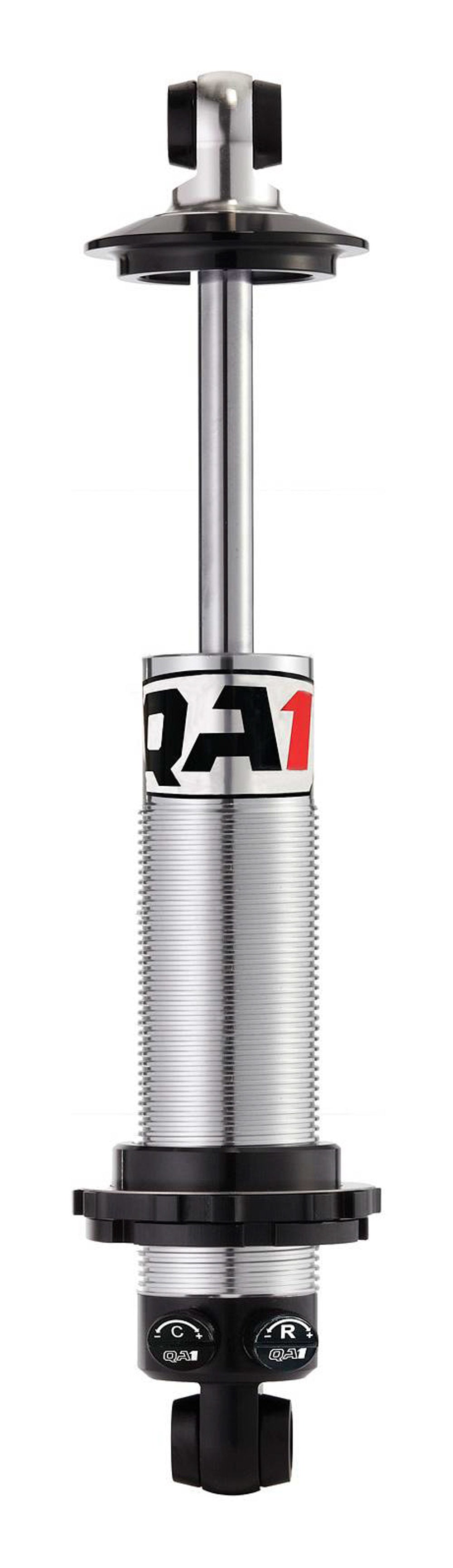 QA1 DD404 Proma-Star Double Adjustable Twintube Shock Absorber, 11.125 Inch Compressed, 15 Inch Extended, 2 Inch Diameter, Aluminum Body