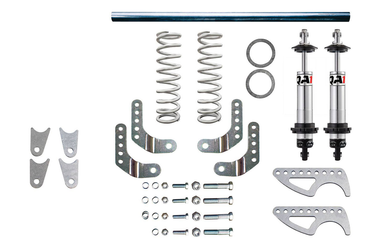 QA1 DD501-12130 Pro-Rear Coilover Kit with Twintube Design and Double Adjustable Damping