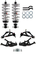 QA1 DK22-GMF1 Drag Kit Level 1 for GM F-Body 1967-1969 with Bearings, Coil-Over System, Control Arms, Shocks, and Tie Rod Sleeves
