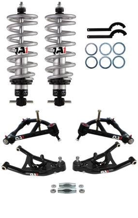 QA1 DK22-GMF1 Drag Kit Level 1 for GM F-Body 1967-1969 with Bearings, Coil-Over System, Control Arms, Shocks, and Tie Rod Sleeves