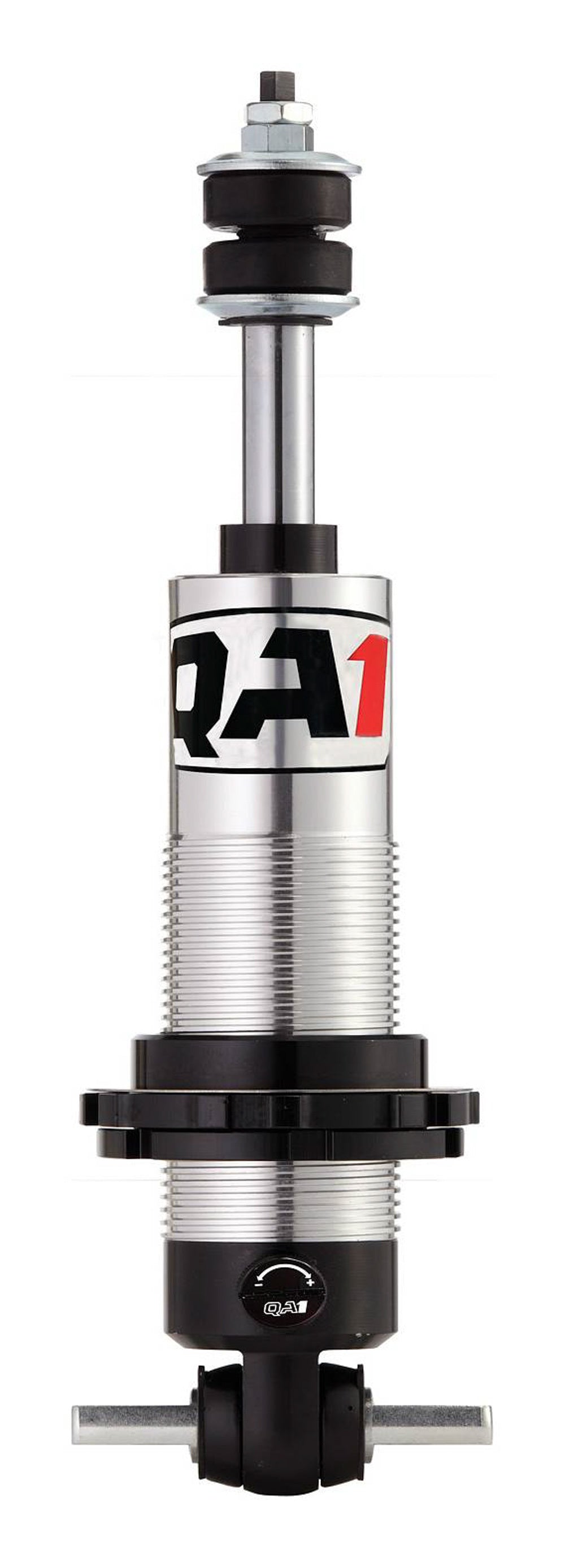 QA1 GS501 Pro-Coil Twintube Shock Absorber for Front Suspension, 10.50 Inch Compressed, 15.00 Inch Extended, 2 Inch Outer Diameter, Single Adjustable Aluminum Body