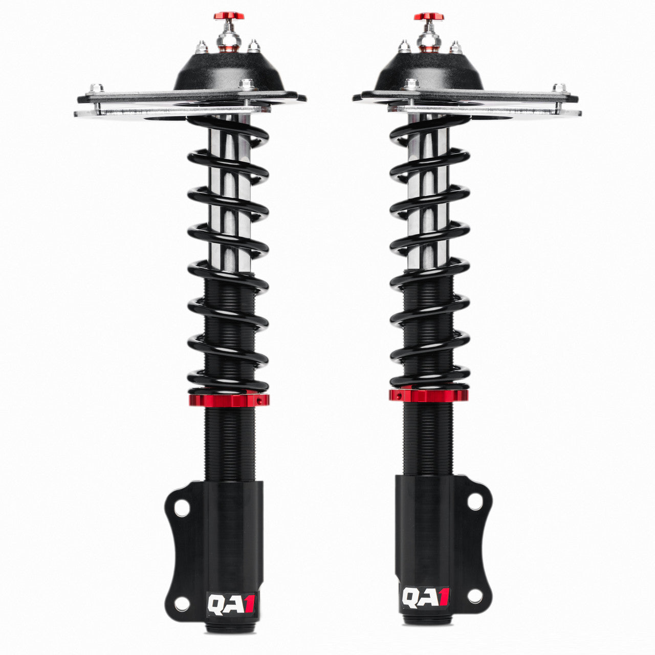 QA1 HD06-10350 Proma Star Twintube Front Strut Kit for GM F-Body 1982-1992 with Double Adjustable Spring Rate 350 lb/in Aluminum Black Anodized