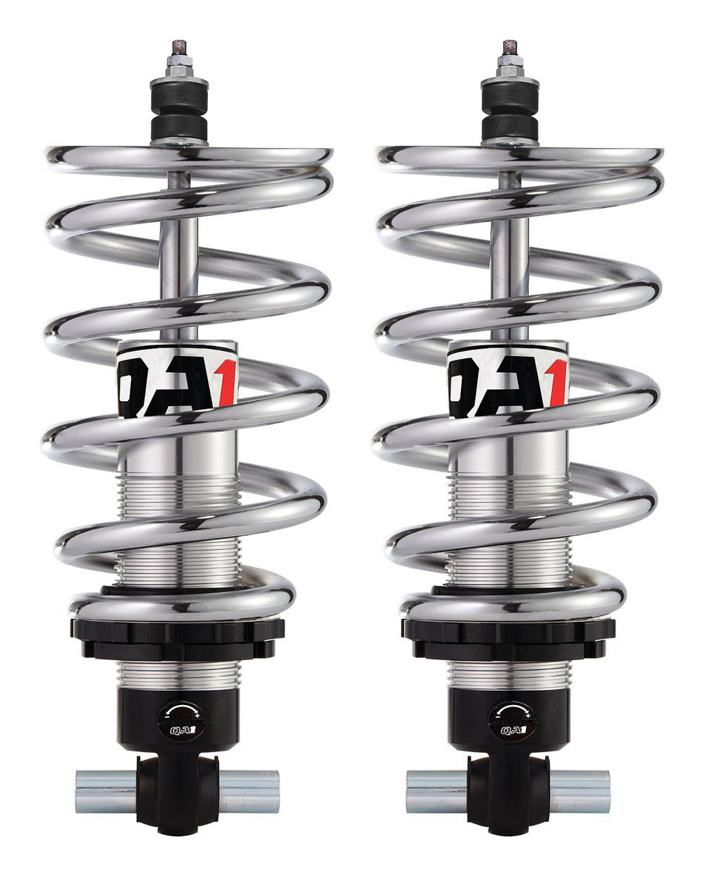QA1 MS302-08500 Pro Coil R Series Front Coil-Over Shock Kit for Ford Mustang 1974-1978, 500 lb/in Spring Rate, Twintube, Single Adjustable