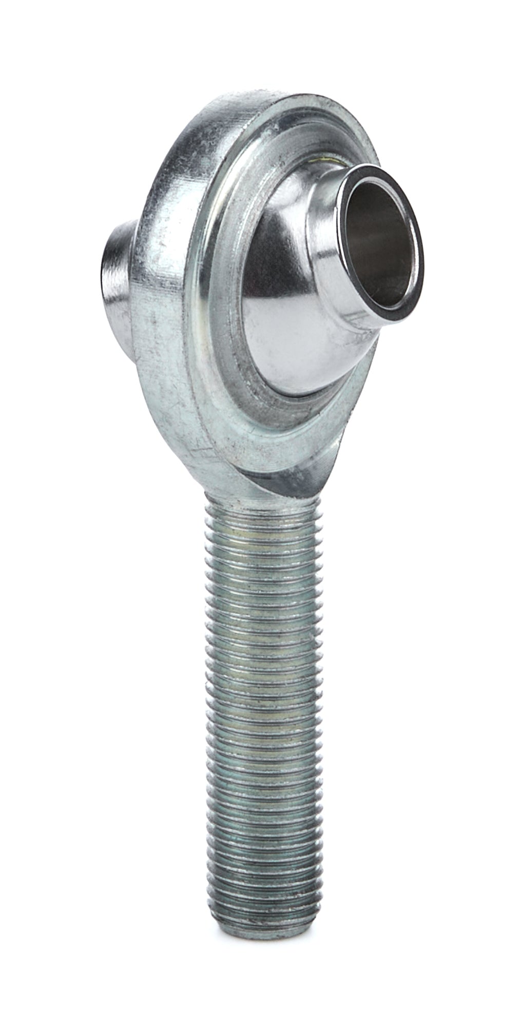 QA1 PCYM-T Series Rod End with 3/8 Inch Bore, Left-Hand Male Thread, and Steel Ball