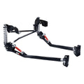 QA1 R110-200 Rear Suspension Kit for C10 Trucks with 6 Inch C-Notch, Steel, Black Powder Coat
