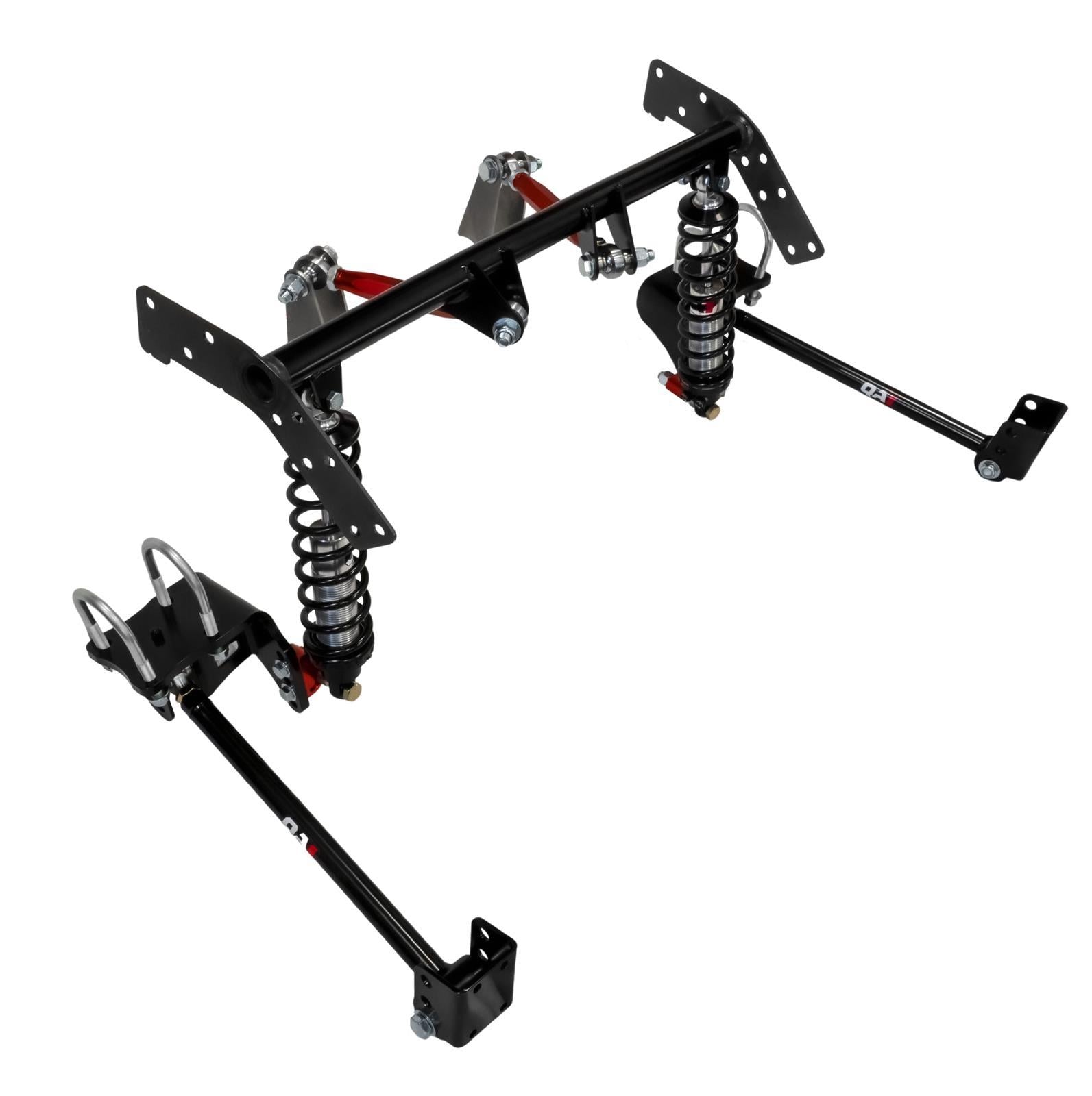 QA1 R153-175 Rear Suspension System for 1968-1970 Mopar B-Body with Steel Components and Black Powder Coat Finish