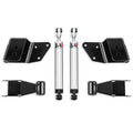 QA1 RDK52618 Rear Drop Kit for Silverado and Sierra 1999-2006, 2 to 4 Inch Lowering, Single Adjustable Shocks, Shackles and Brackets