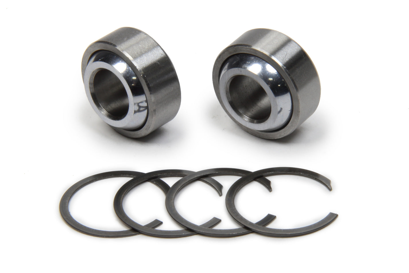 QA1 SIB8-101PK Spherical Bearing Kit with Snap Rings, 0.500 Inch ID, 1.060 Inch OD, Steel