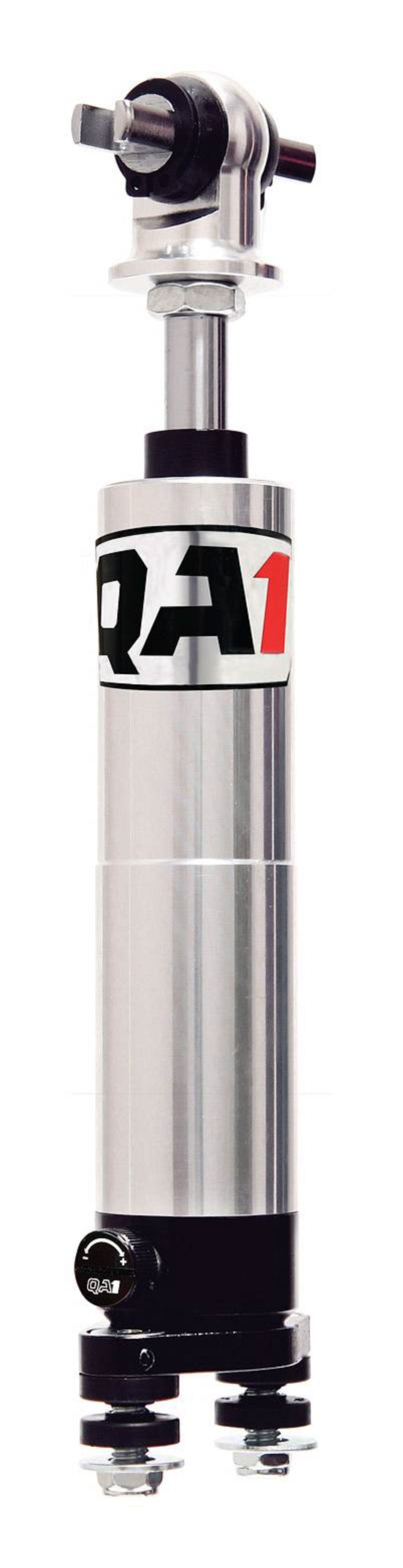 QA1 TS401 Stocker Star Twintube Shock Absorber for 1967-1970 Ford Mustang, Front, Single Adjustable, Aluminum Finish