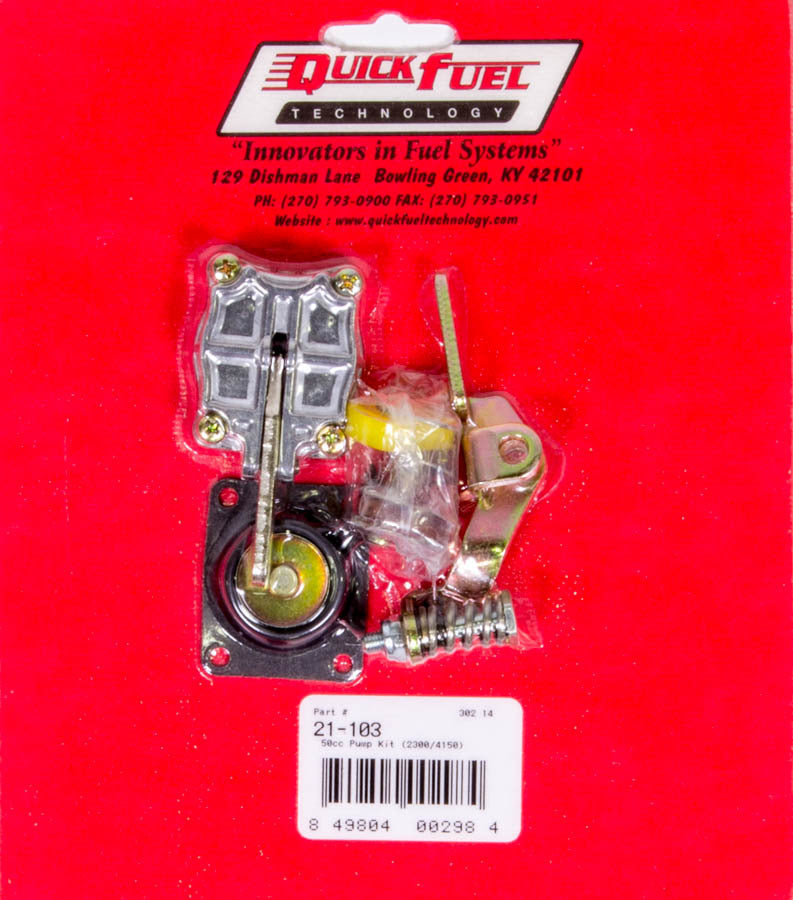 Quick Fuel Technology QFT21-103 50cc Accelerator Pump Kit for Holley and Quick Fuel Carbs