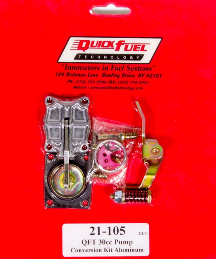 Quick Fuel Technology QFT21-105 30cc Accelerator Pump Kit for Holley Carbs