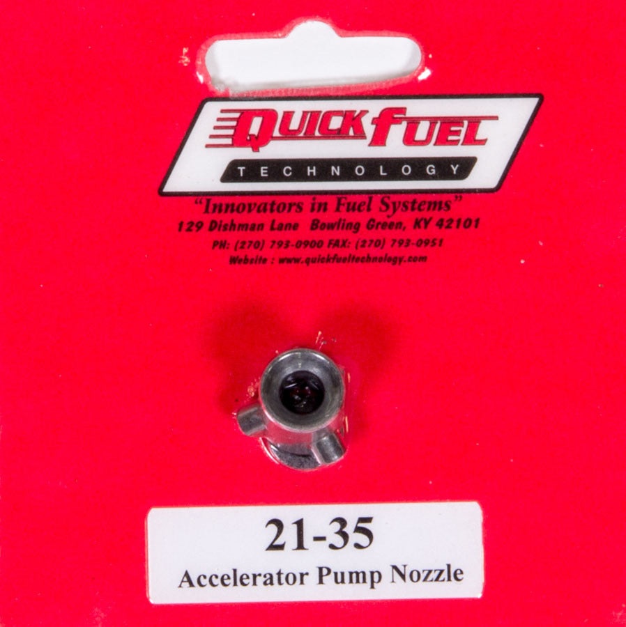 Quick Fuel Technology QFT21-35QFT Accelerator Pump Discharge Nozzle 0.035 Inch ID for Holley and Quick Fuel Carburetors