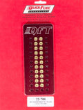 Quick Fuel Technology Jet Assortment Kit QFT22-700 for Carburetors, #70 to #80 Brass Jet Holder
