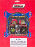 Quick Fuel Technology 3-205QFT 4150 Carburetor Rebuild Kit for Performance, 830 to 1050 CFM, Non-Stick Coating