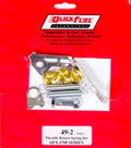 Quick Fuel Technology QFX Throttle Return Spring Kit with Dual Steel Springs and Zinc Oxide Finish
