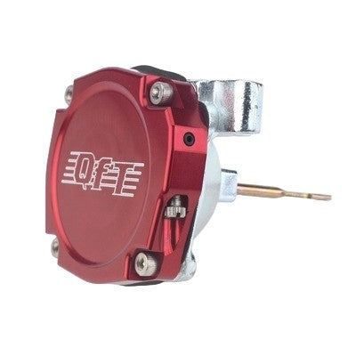Quick Fuel Technology QFT63-1 Adjustable Vacuum Secondary Housing in Aluminum with Red Anodized Finish