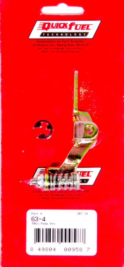 Quick Fuel Technology QFT63-4 50cc Pump Arm Assembly for Holley and Quick Fuel Carburetors